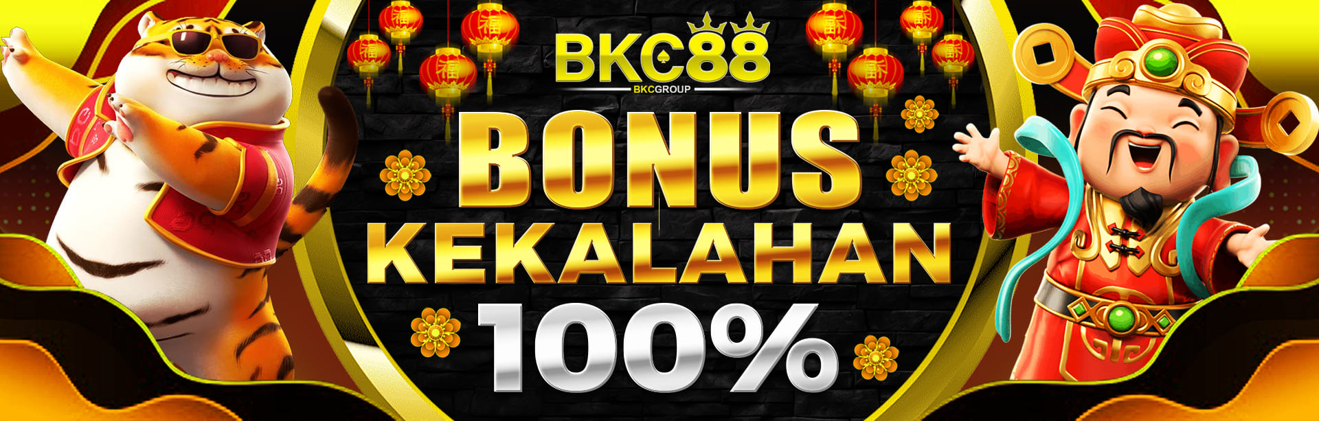 bonus kekalahan 100%